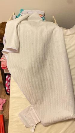 Toddler Bed, Mattress, Fitted Zip Up Cover 