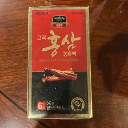 Korean Red Ginseng Extract - 240g New