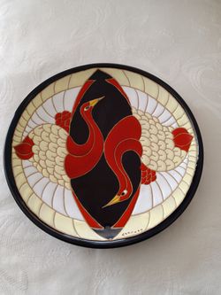 Scrocco by Fatto AMano Italy Art Plate