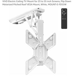 VIVO Electric Ceiling TV Mount