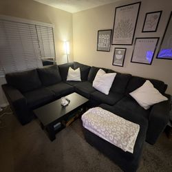 Navy Blue Couch