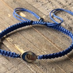 Adjustable Blue Bracelet 