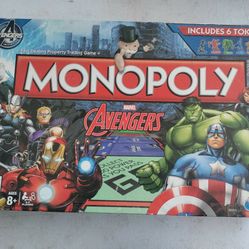 Avengers Monopoly Bord Game