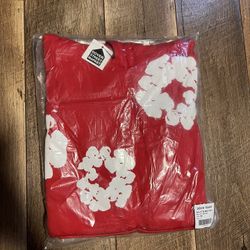Denim Tear Red Hoodie 