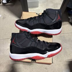 Sizes 10 / 10.5 / 11 / 13 Men - Jordan 11 Bred 2019 Never Worn