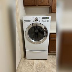 LG WM3250HWA Washer DLEX3250W Dryer Stacked Set - Like New - 2014 – San Francisco, CA