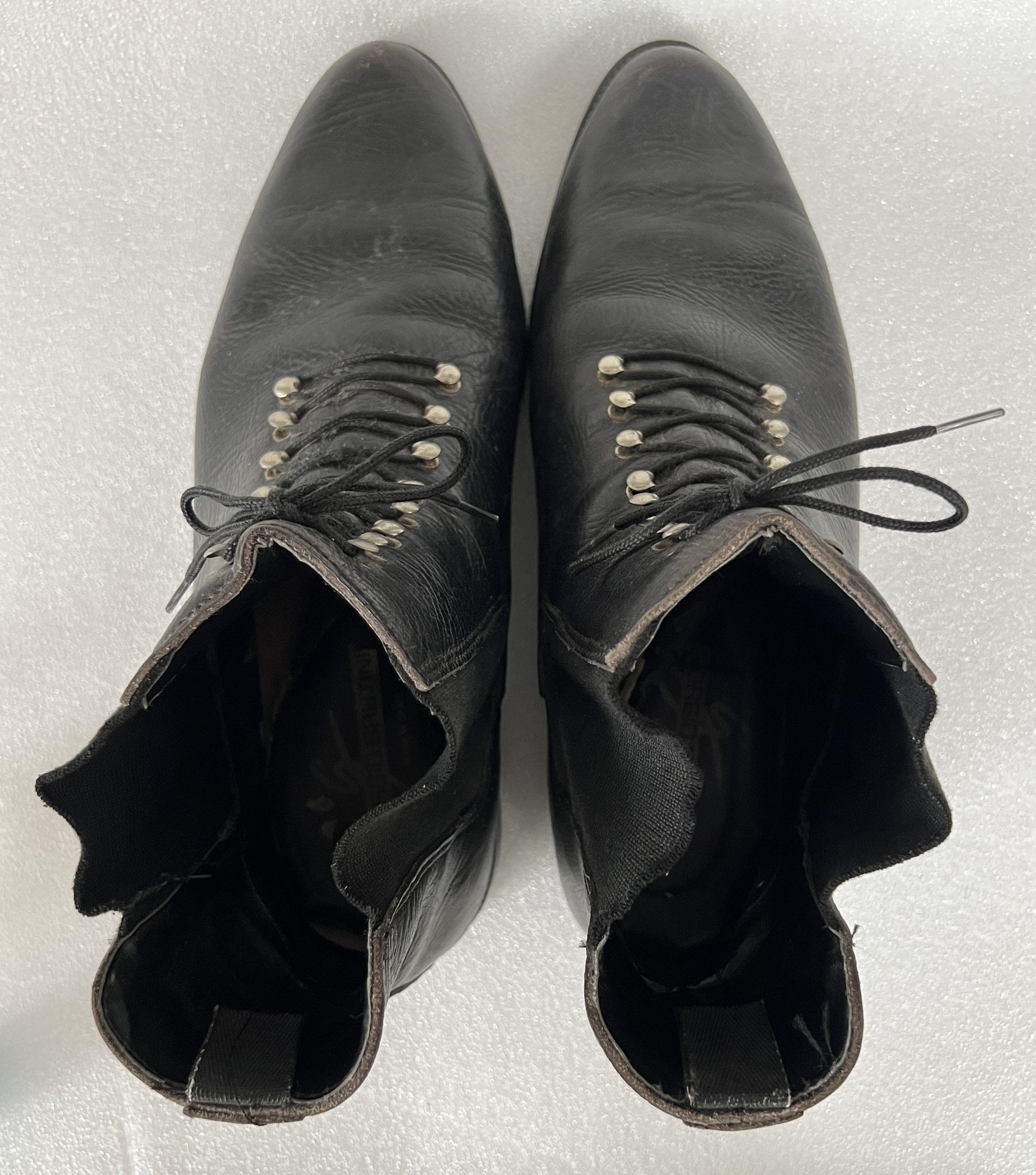 VINTAGE GIORGIO BRUTINI Combat Boots Men display picture 2