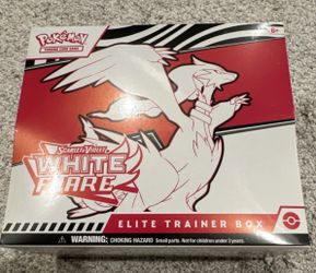 White Flare ETB Elite Trainer Box