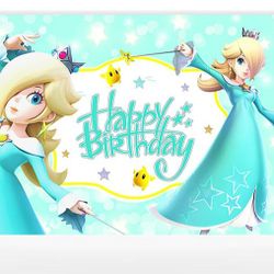 Princess Peach Party Background 