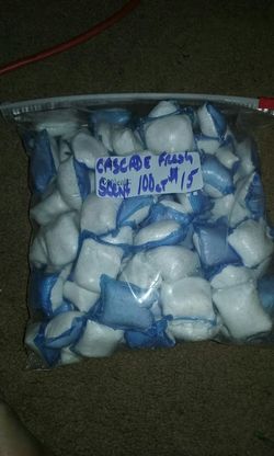 Cascade dishwasher pods