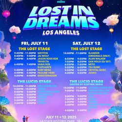 Lost in Dreams Ticket