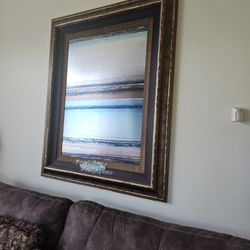 Big Big Expensive Wall Decor Real Thick Wood From Ashely Furniture 