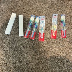 Adult and Baby Toothbrushes 