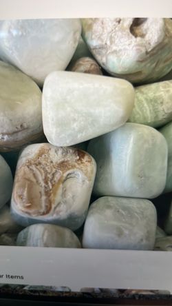 Caribbean Calcite Tumbled Lot - 42 Pc Polished Ocean Crystal Lot