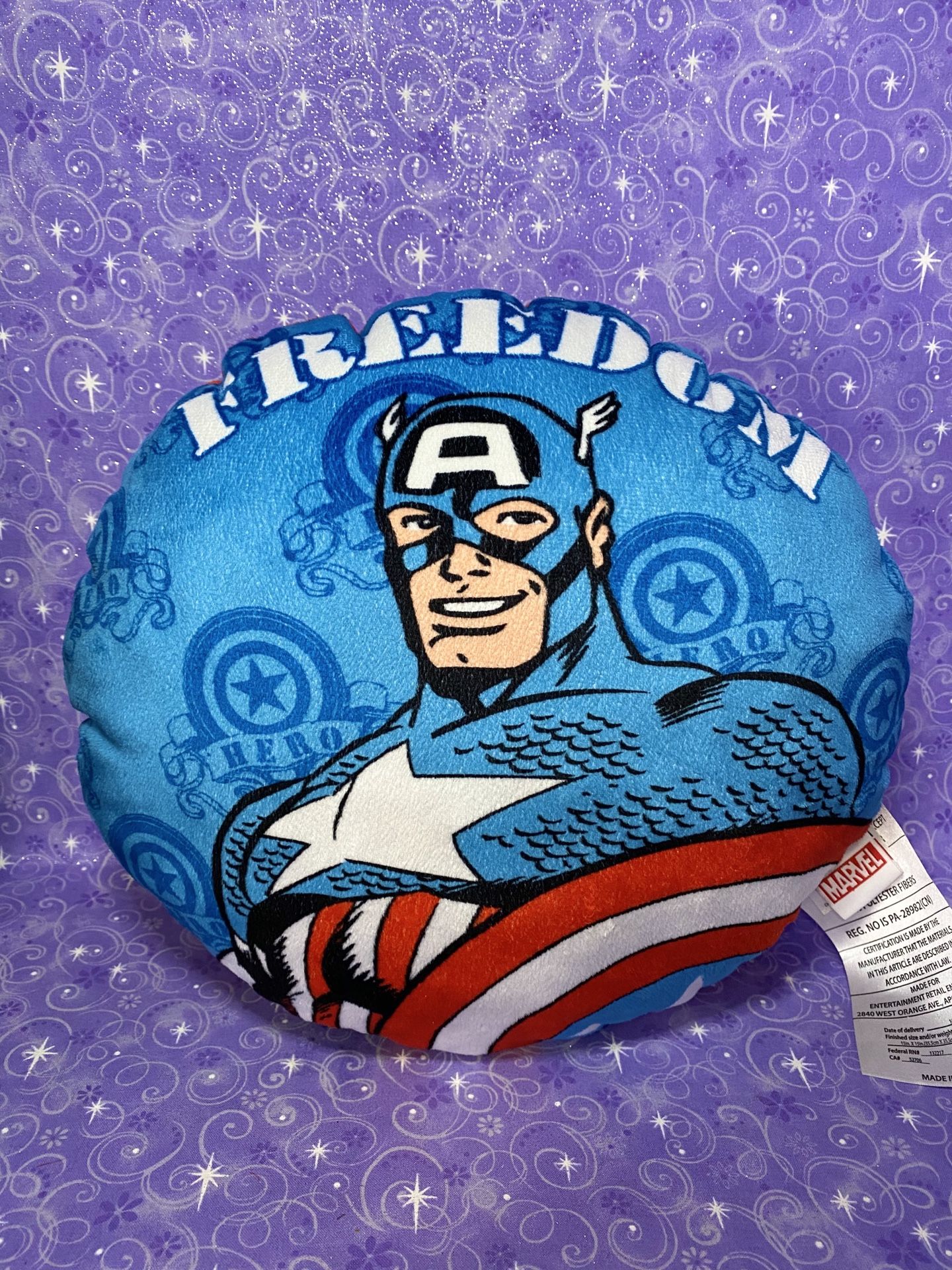 Captain America Pillow