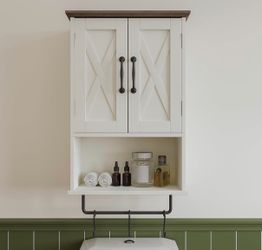 Farmhouse Bathroom | Kitchen Cabinet