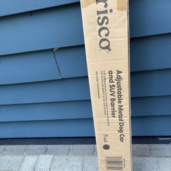 Frisco Adjustable Metal Dog Car and SUV Barrier