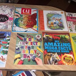 A Lot Of Books / Coloring Books And Little Passports Books & Science Experiments