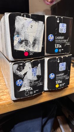 Brand new, HP 131A Toner Set, 4-Pack HP Laserjet