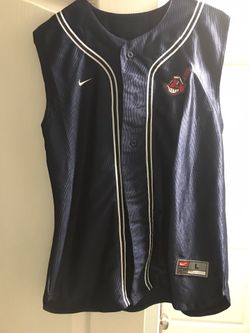 Indians wahoo shirt and back pack