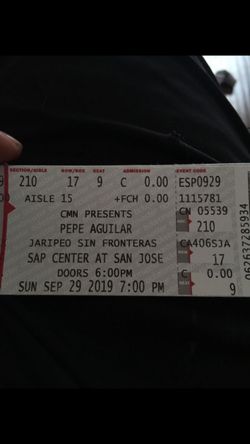 Pepe Aguilar tickets