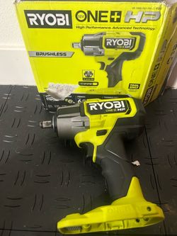 RYOBI ONE+ HP 18V Brushless Cordless 4-Mode 1/2 in. Impact Wrench (Tool Only)