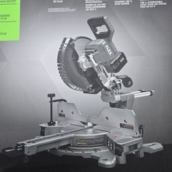 Flex 24V Cordless 12 Inch Sliding Miter Saw With Stand