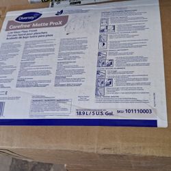 Diversey Carefree ProX Matte Floor Finish 5 Gal Low Gloss BIB (contact info removed)
