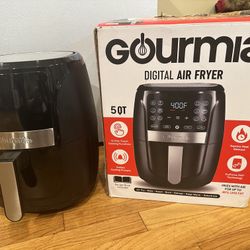 Gourmia Digital Air Fryer 5qt New