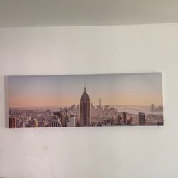 New York City Skyline Panoramic Canvas Print
