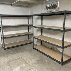 Garage Racks 72 in W X 24 in D Boltless Shelving Stronger Than Home Depot Lowes And Costco Delivery & Assembly Available