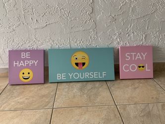 Emoji Wall Art