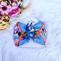 Bluey Hair Bow