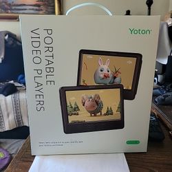 Portable video players two in a box brand new.