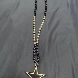 NFL Dallas Cowboys Sport Beaded Necklace 