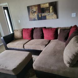 Sectional Sofa With Ottoman 