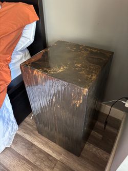 2 handmade nightstands