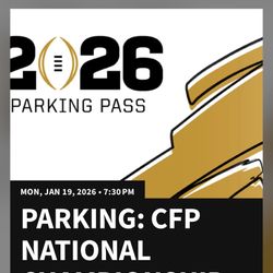 Selling One Orange Lot Parking Ticket 