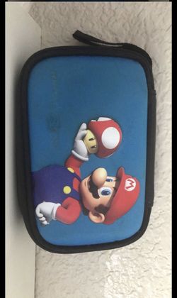 Mario Nintendo 3Ds travel case