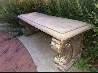 3 Old Stone Benches 300$ Each Or All 3 For 750$