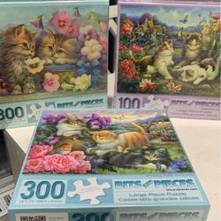 Bits And Pieces Puzzle Lot