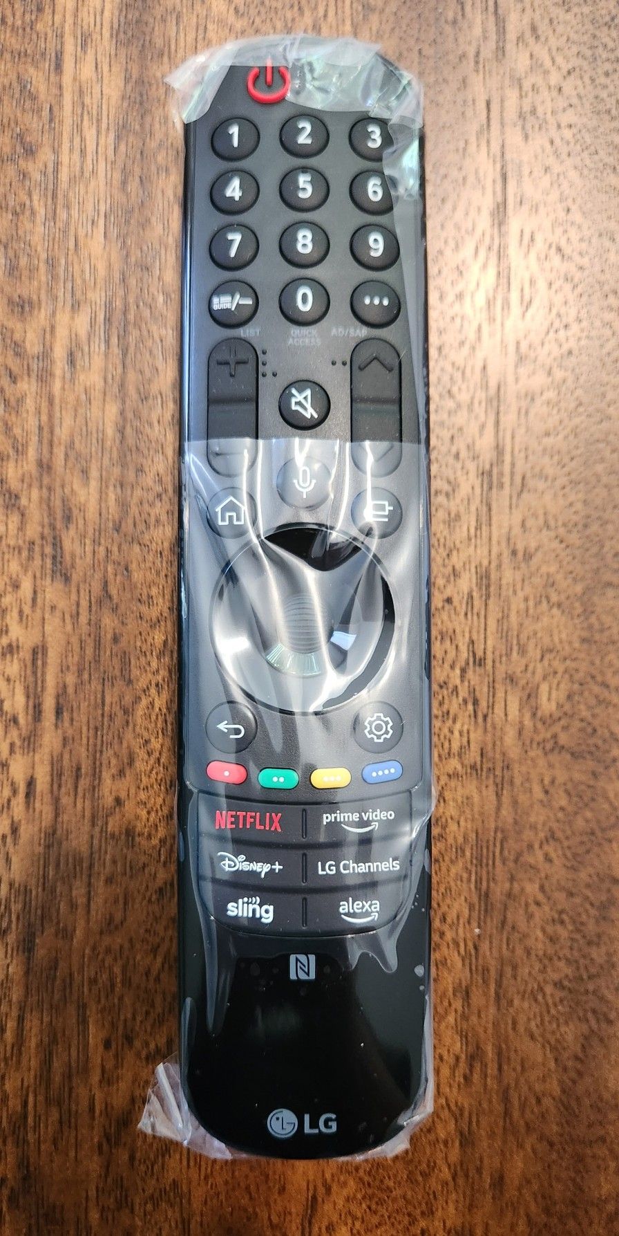 LG AI TV Remote Controller.