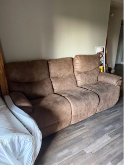 Brown couch