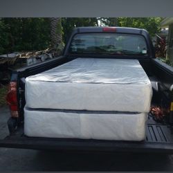 King New 2 Box Spring 