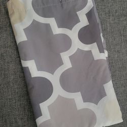 Shower curtain colors ( diferent grey colors & beige). Bonanza & Nellis