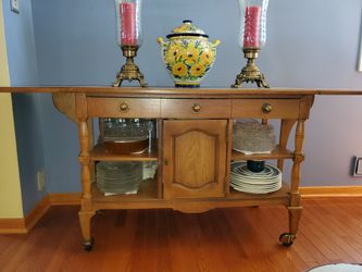 Serving cart antique