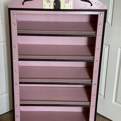 Pink Princess Shoe Rack