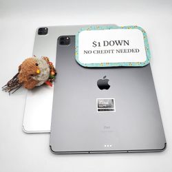 Apple IPad Pro 12.9 4th Gen Tablet - Pay $1 DOWN AVAILABLE - NO CREDIT NEEDED