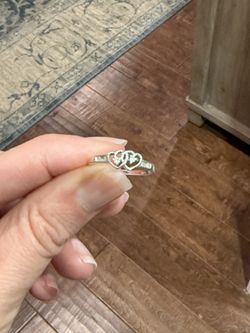 Silver Heart Ring