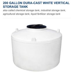 200 gallon water tank